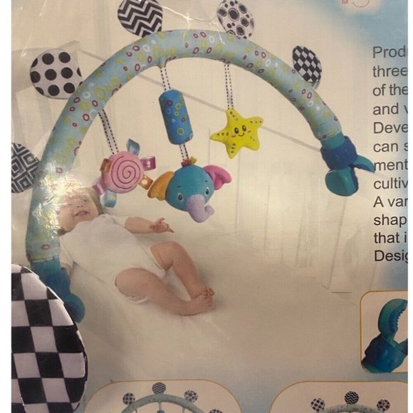 Caterbee Travel Arch Toy for strollers cribs bassinets NEW! - Picture 3 of 3